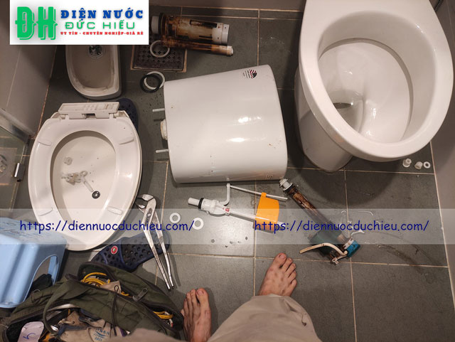 Các vấn đề khi sử dụng bồn cầu